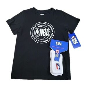 NBA 2-Pack‎  Youth Size 10-12 Athletic Basketball SHIRT AND SOCKS